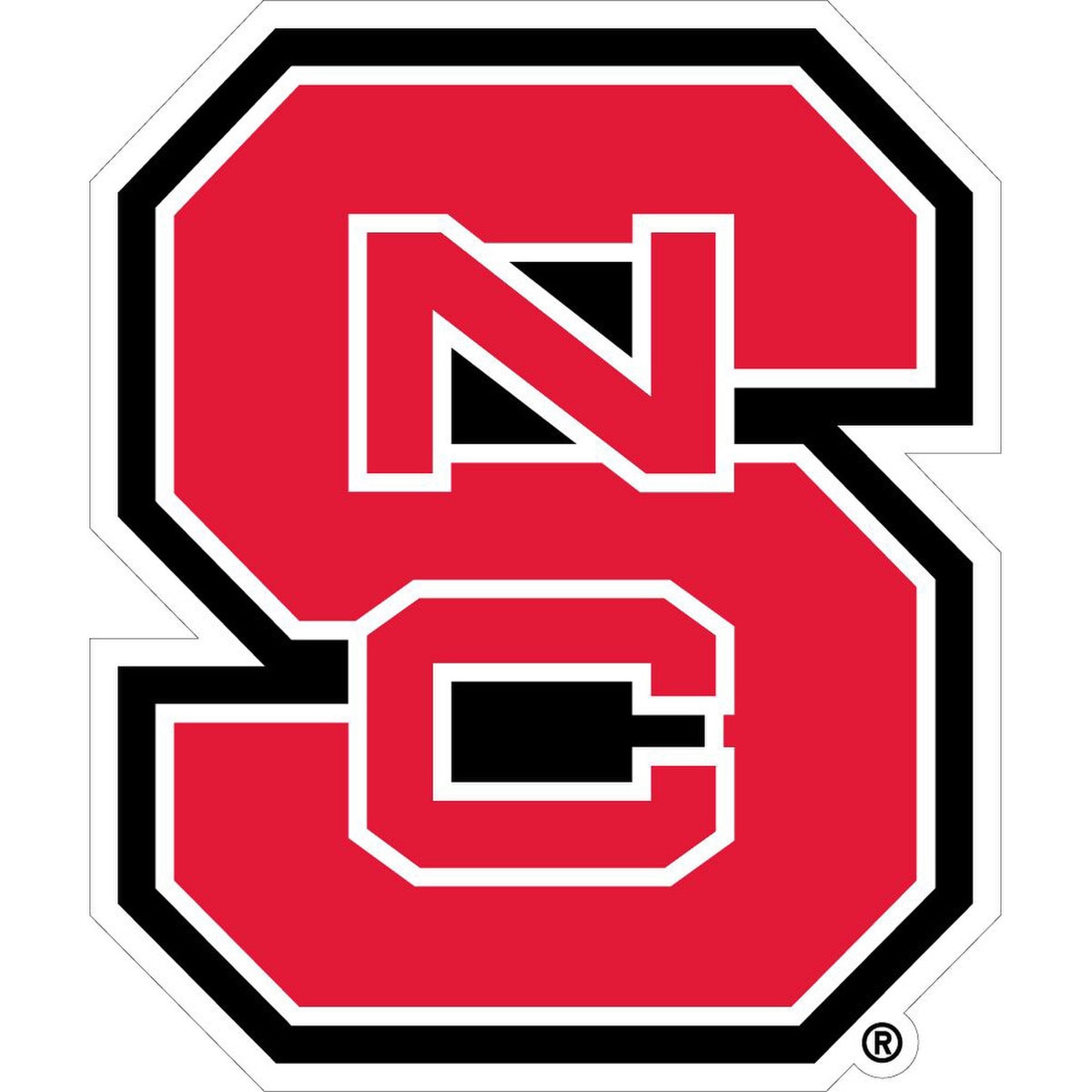 Medium Car Magnet - Red - Block S